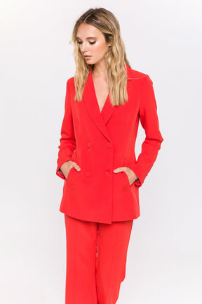 ENGLISH FACTORY - Double Breasted Blazer - JACKETS available at Objectrare