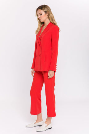 ENGLISH FACTORY - Double Breasted Blazer - JACKETS available at Objectrare