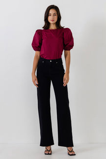 Puff Sleeve Top