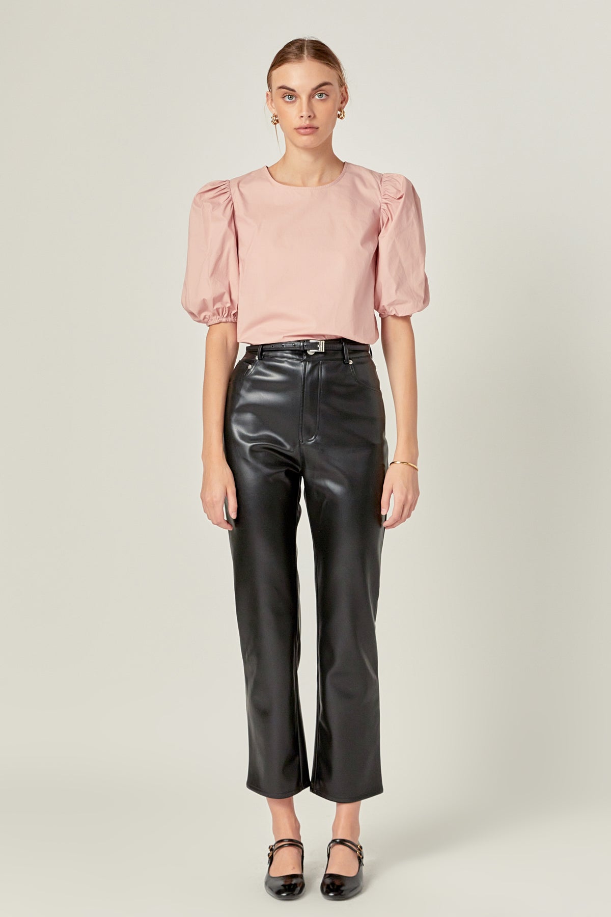 ENGLISH FACTORY - Puff Sleeve Top - TOPS available at Objectrare