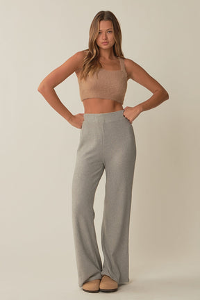 GREY LAB - Feather Plush Bralette Top - TOPS available at Objectrare