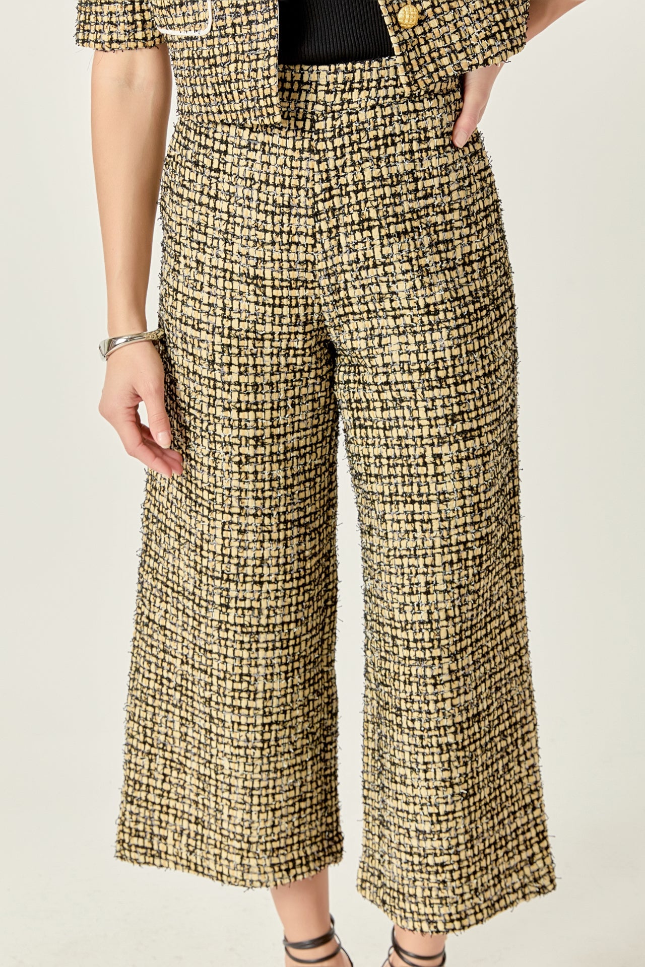 ENGLISH FACTORY - Premium Tweed Culottes - PANTS available at Objectrare