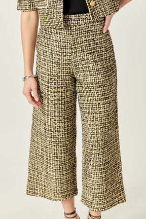 ENGLISH FACTORY - Premium Tweed Culottes - PANTS available at Objectrare