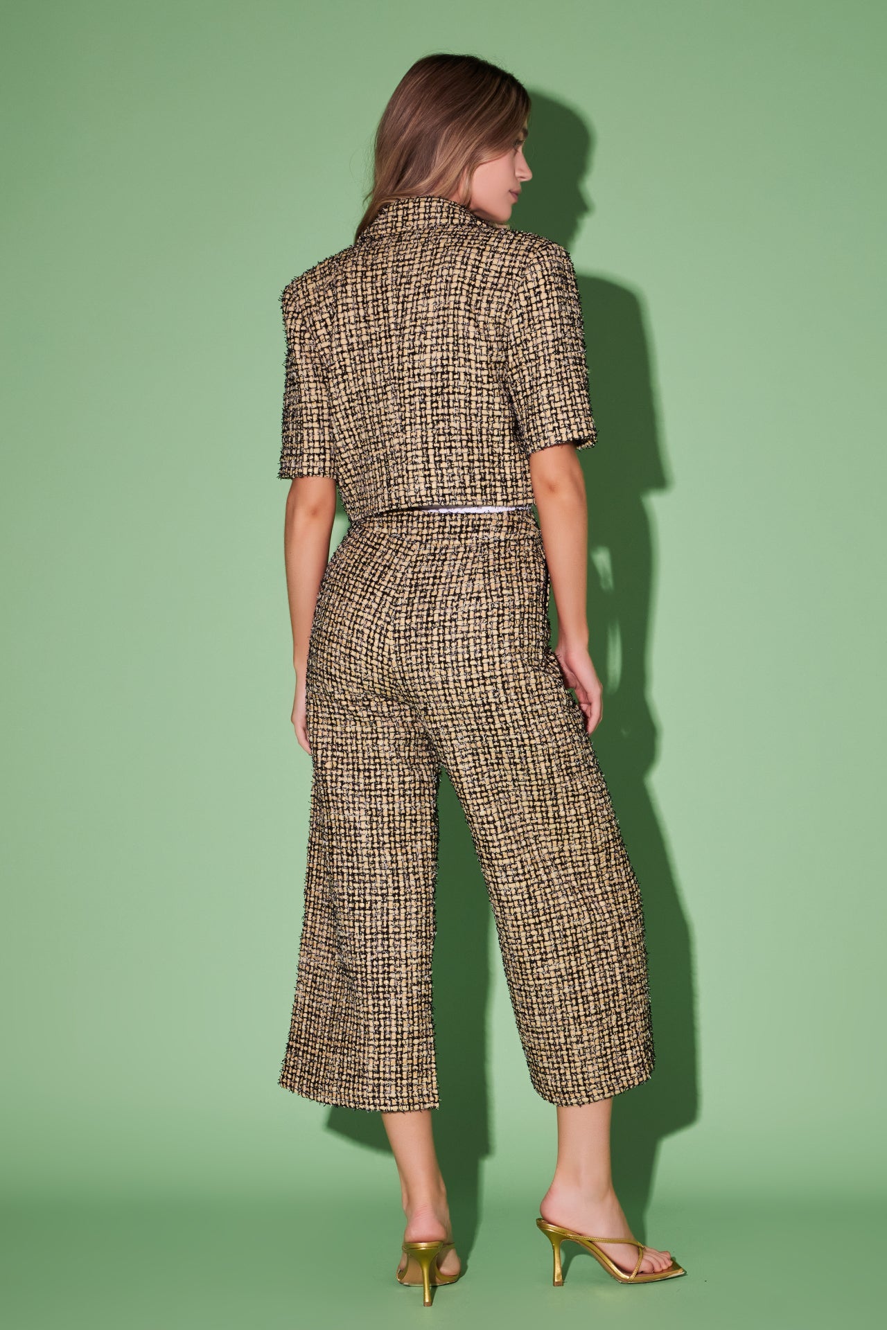 ENGLISH FACTORY - English Factory - Premium Tweed Culottes - PANTS available at Objectrare