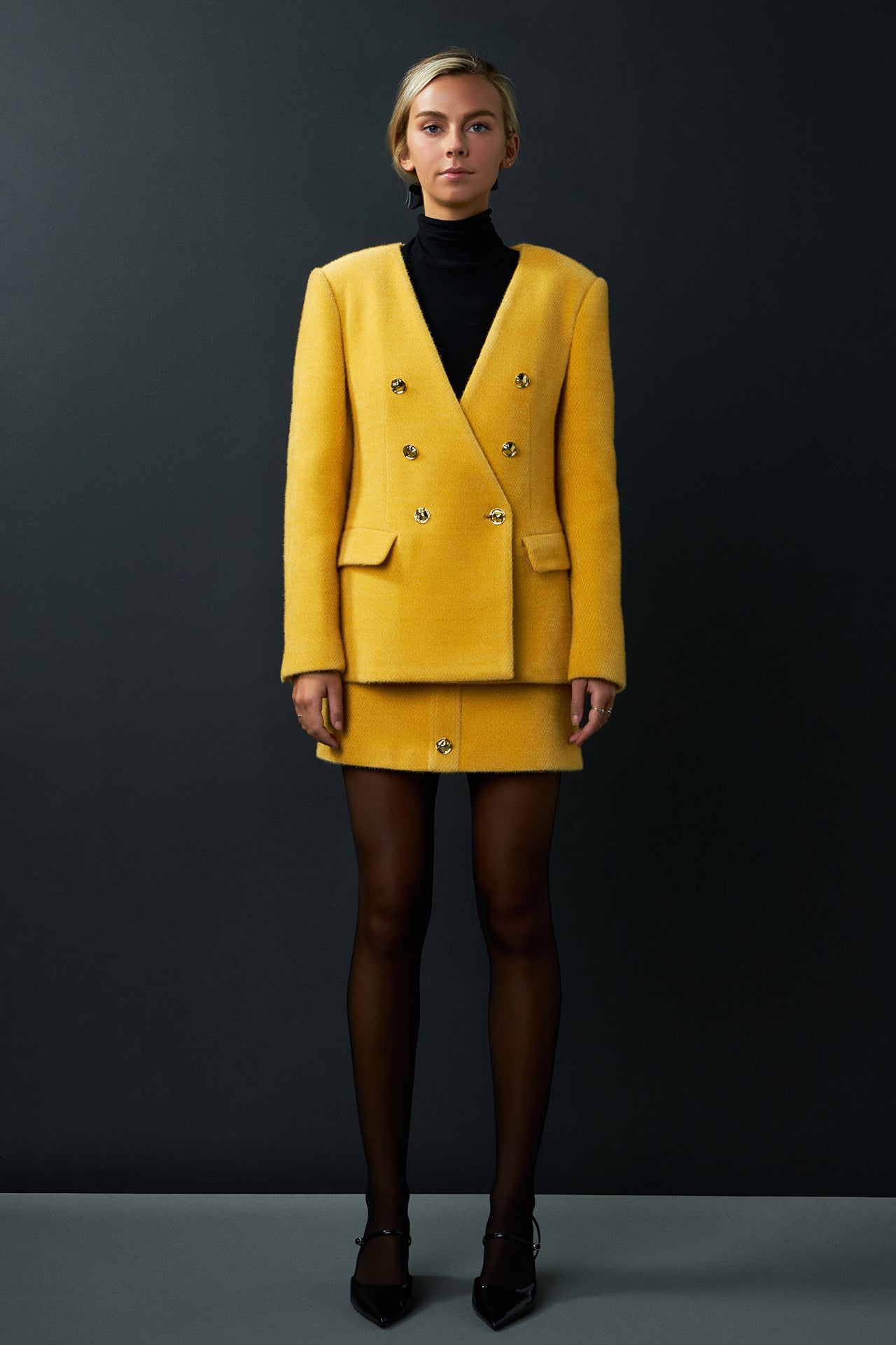 ENGLISH FACTORY - Boucle Mini Skirt - SKIRTS available at Objectrare