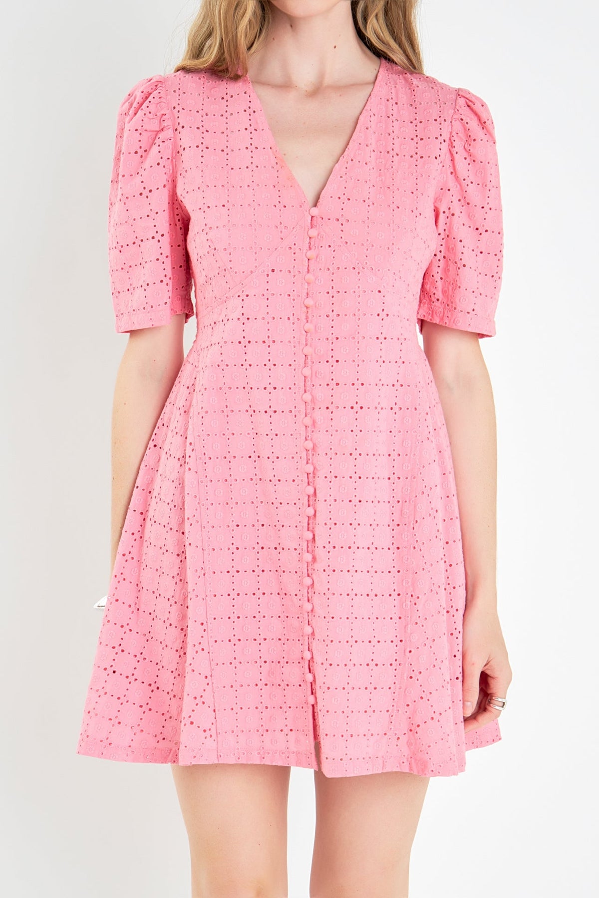 Broderie Lace Dress