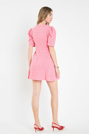 ENGLISH FACTORY - Broderie Lace Dress - DRESSES available at Objectrare