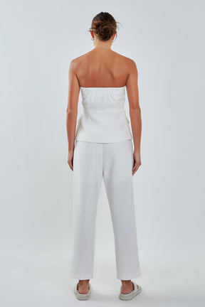 GREY LAB - Sleeveless Bustier Vest - VEST available at Objectrare
