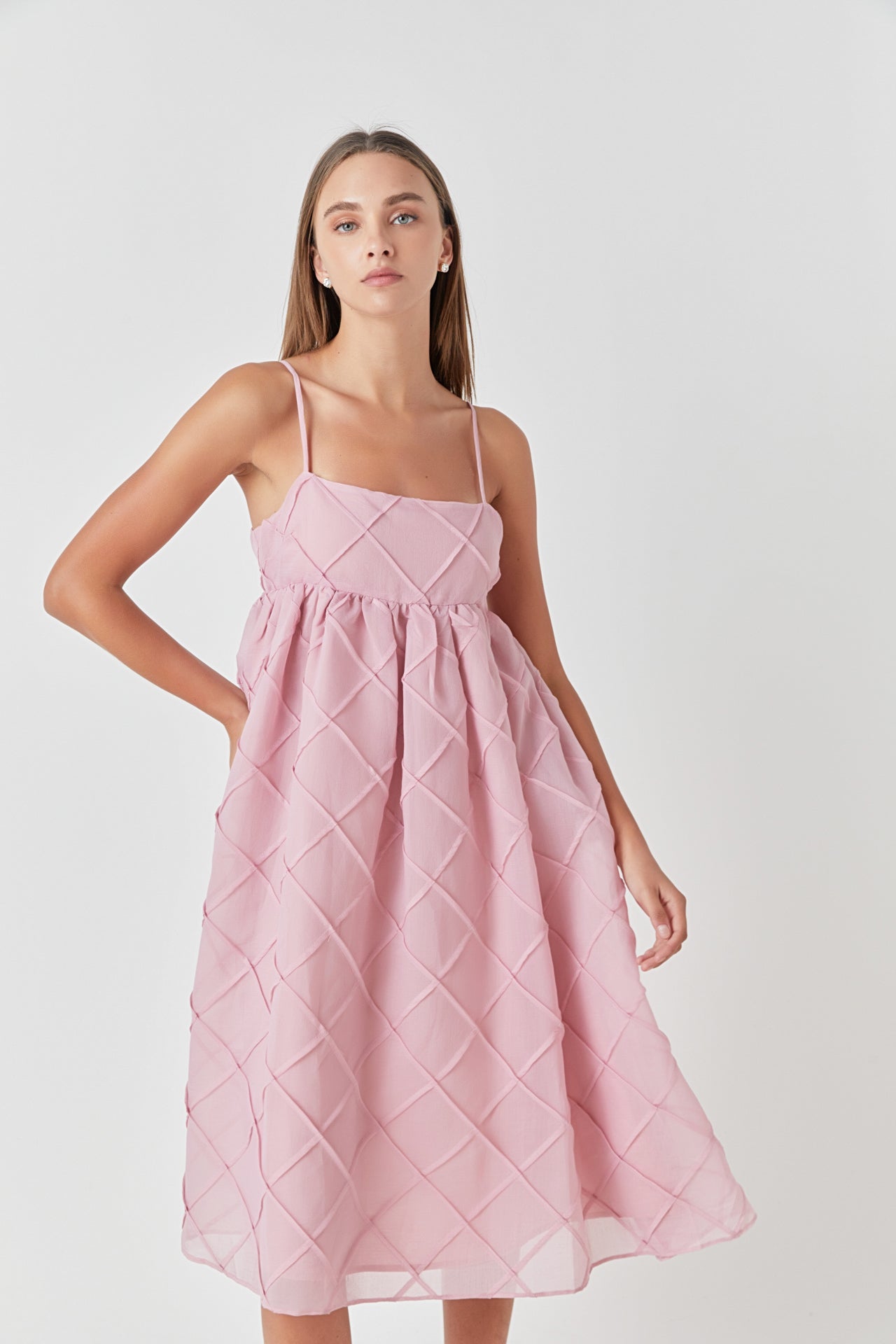 ENDLESS ROSE - Endless Rose - Organza Midi Dress - DRESSES available at Objectrare