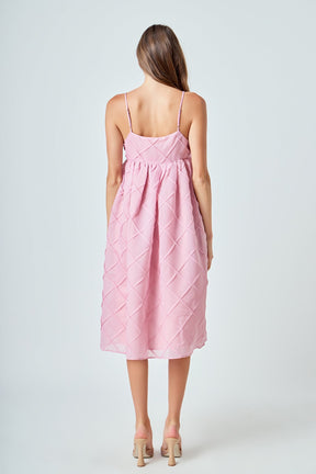 ENDLESS ROSE - Organza Midi Dress - DRESSES available at Objectrare