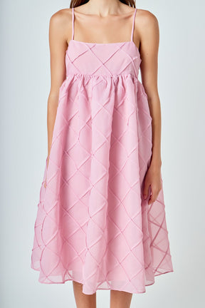 ENDLESS ROSE - Organza Midi Dress - DRESSES available at Objectrare