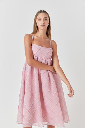 ENDLESS ROSE - Organza Midi Dress - DRESSES available at Objectrare