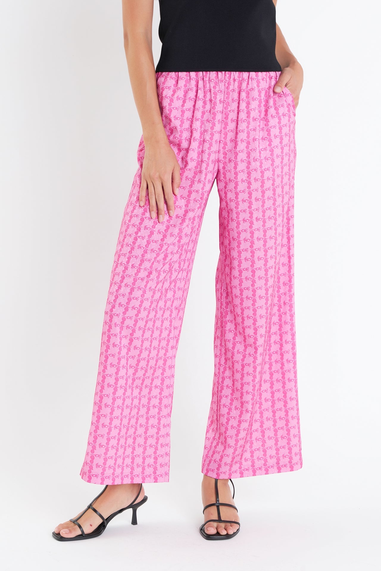 ENGLISH FACTORY - English Factory - Printed Long Pants - PANTS available at Objectrare