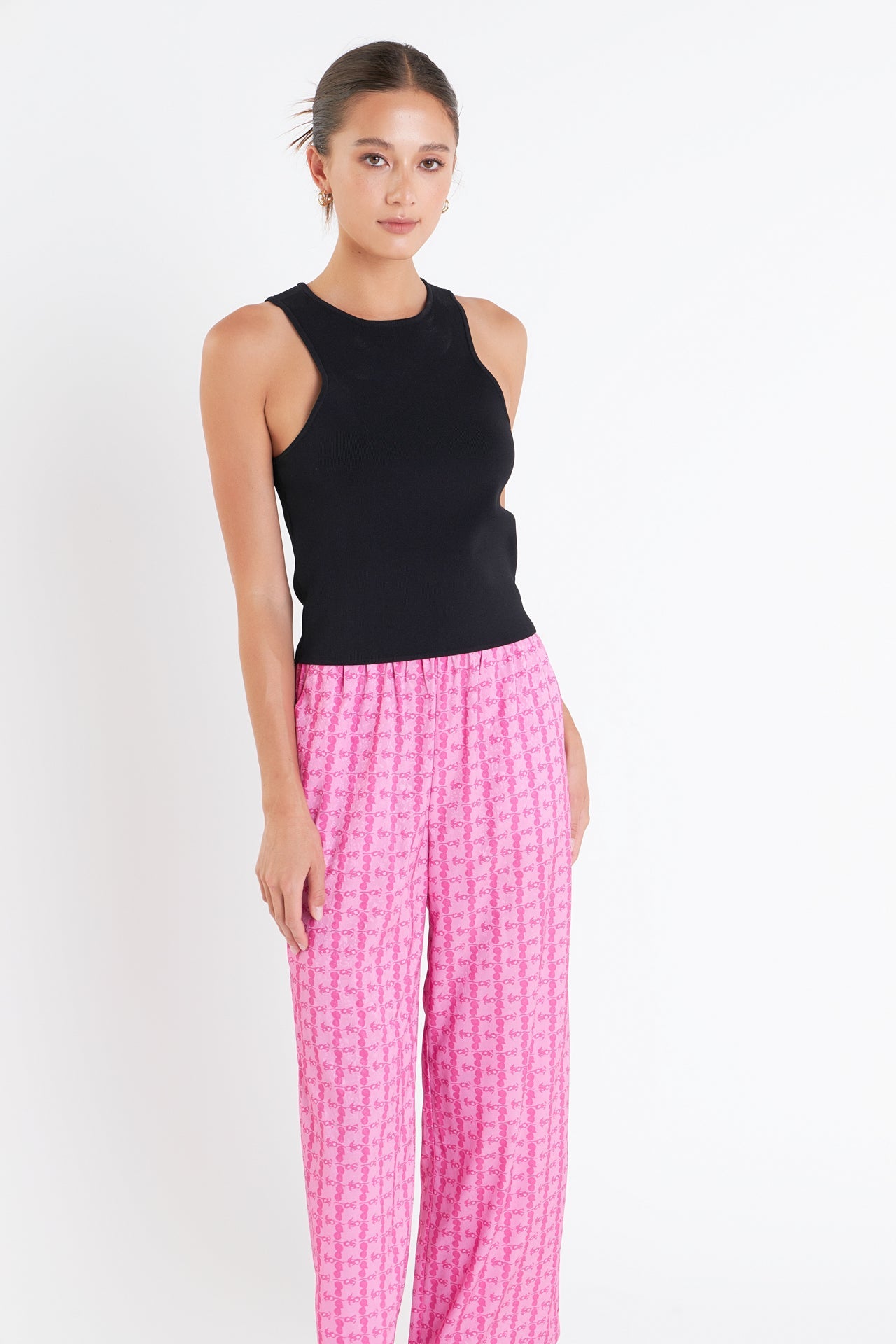 ENGLISH FACTORY - English Factory - Printed Long Pants - PANTS available at Objectrare