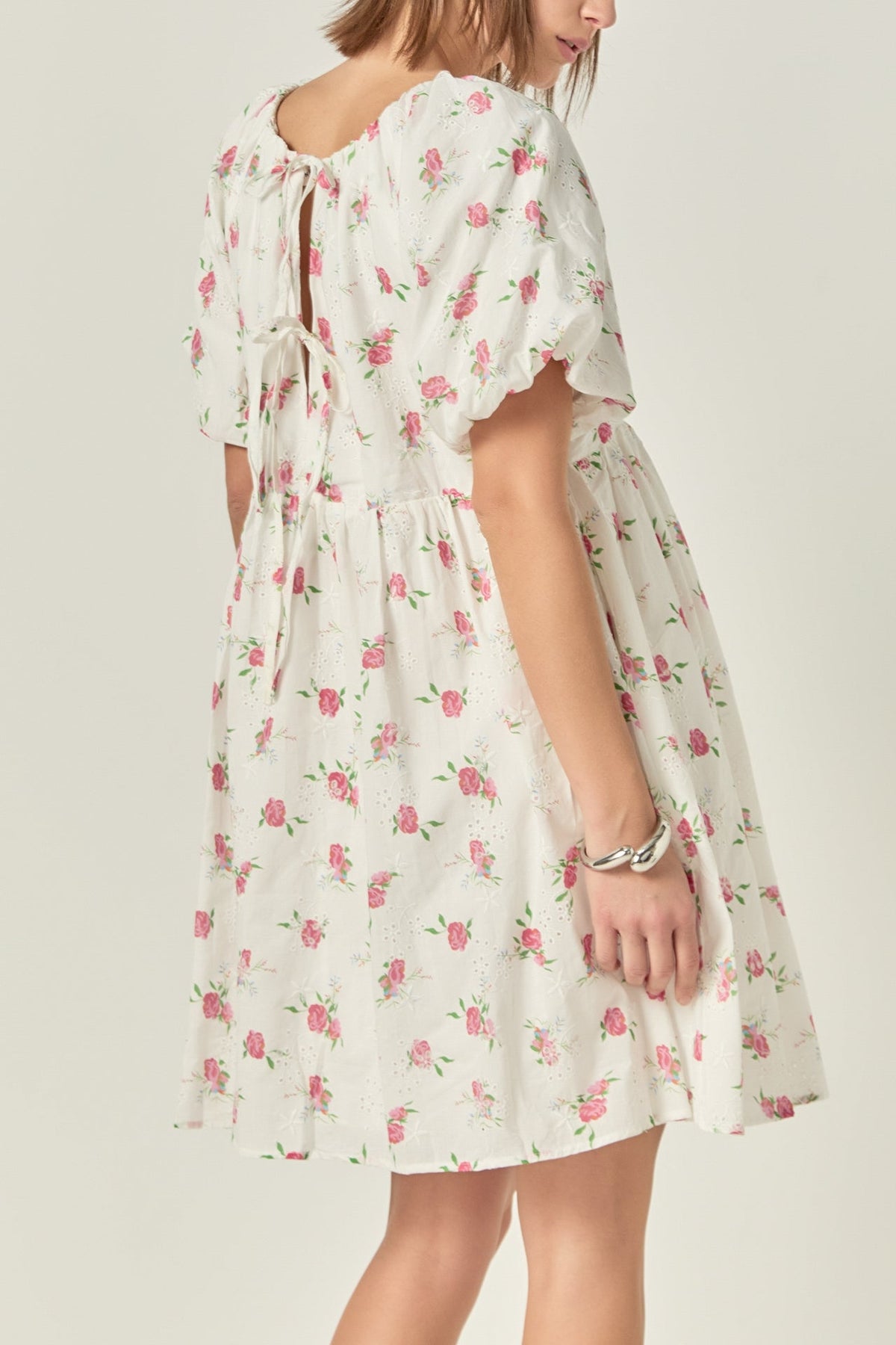 ENGLISH FACTORY - Floral Cotton Embroidered Dress - DRESSES available at Objectrare