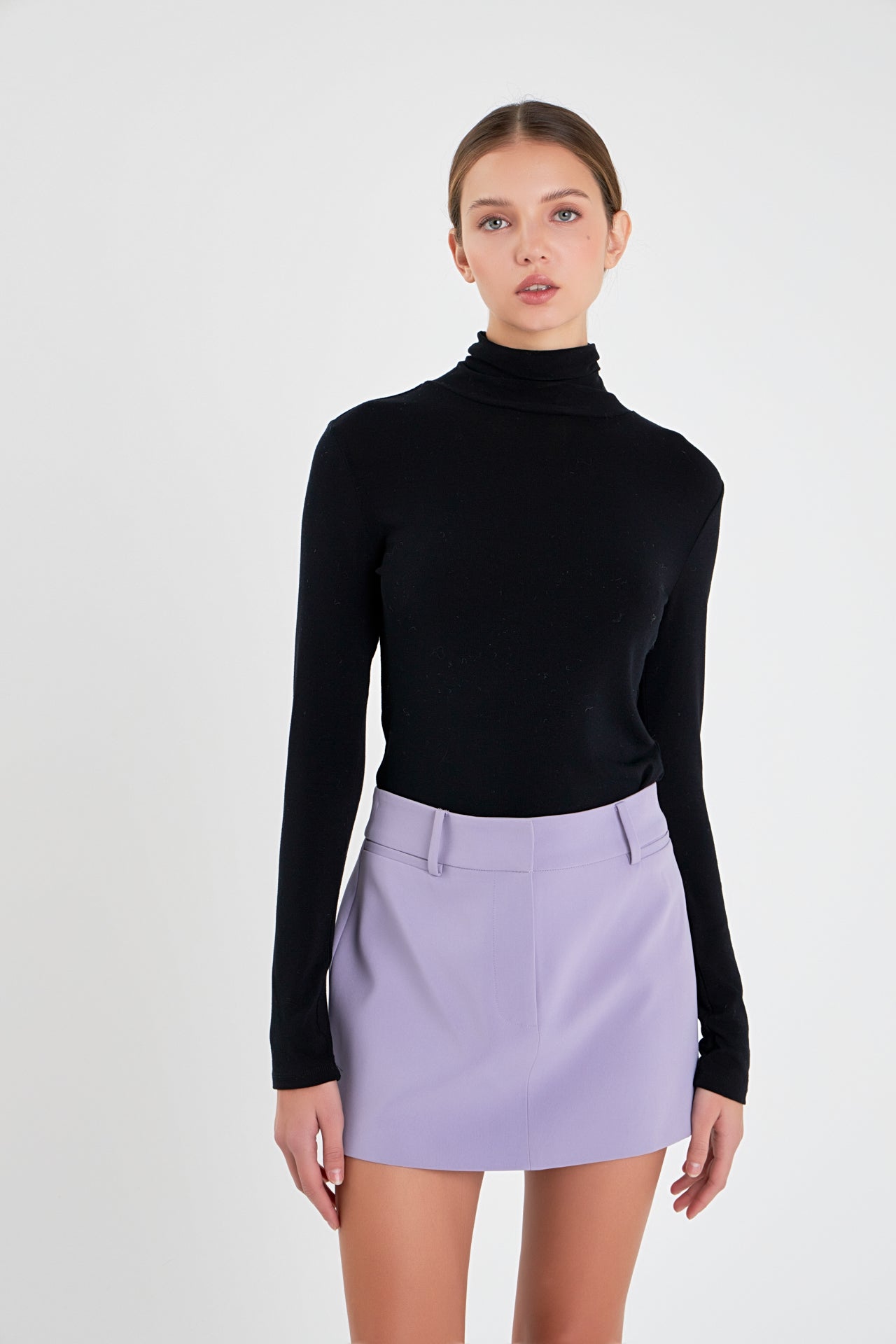 ENGLISH FACTORY - Low Rise Mini Skirt - SKIRTS available at Objectrare