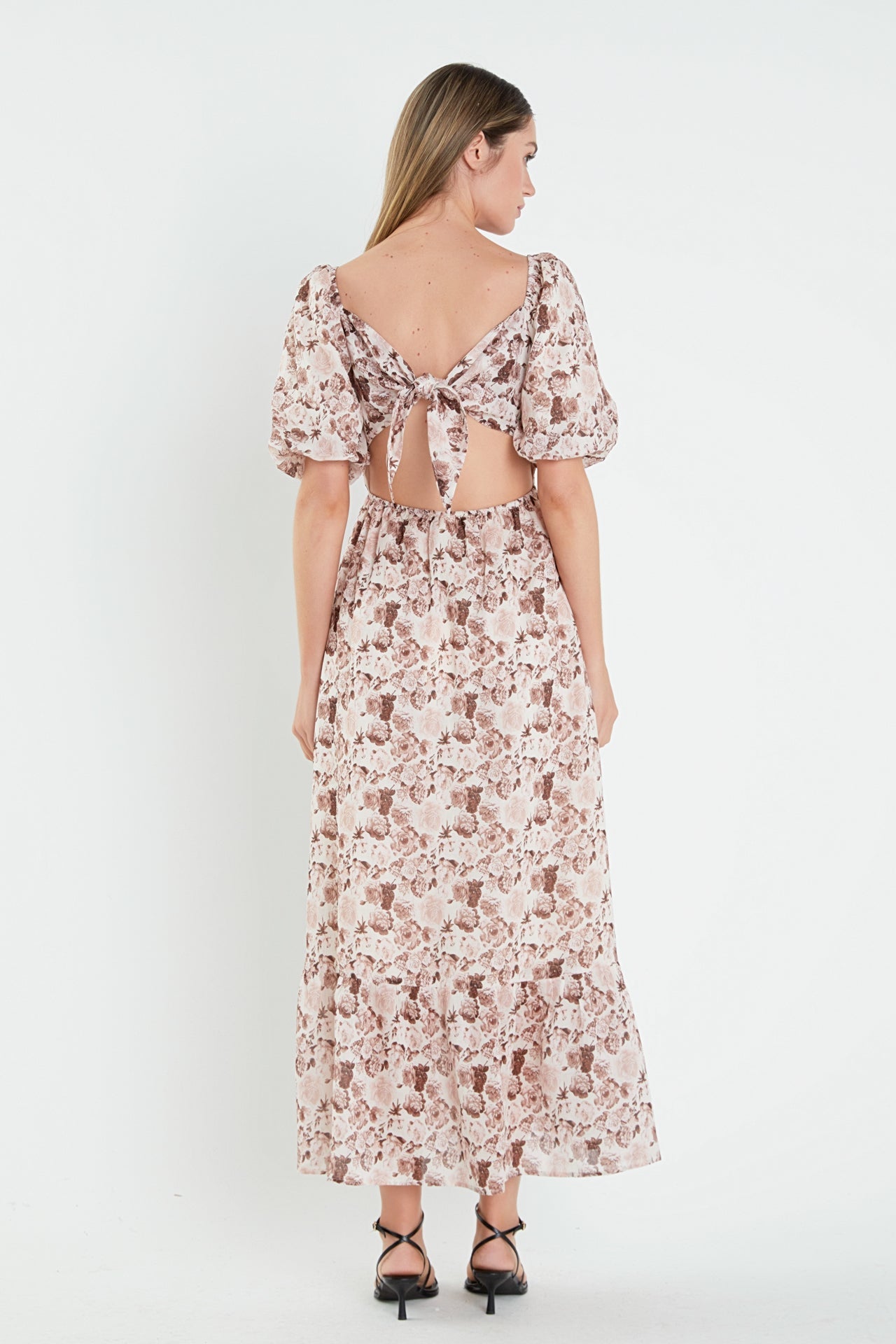 ENGLISH FACTORY - English Factory - Linen Floral Maxi Dress - DRESSES available at Objectrare