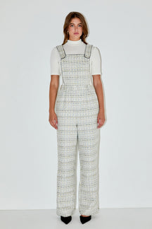 ENGLISH FACTORY - Tweed Overalls - ROMPERS available at Objectrare