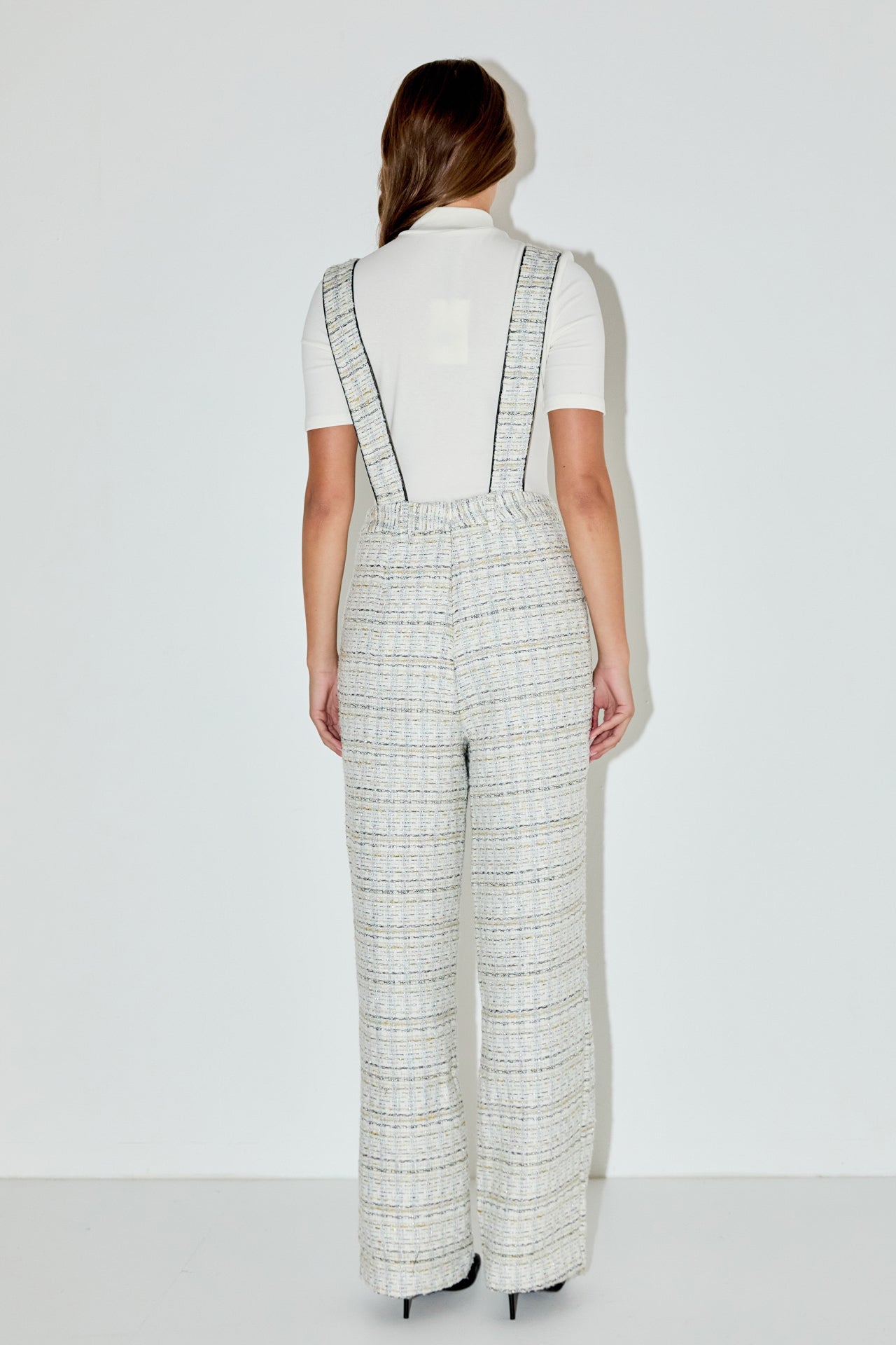 ENGLISH FACTORY - Tweed Overalls - ROMPERS available at Objectrare