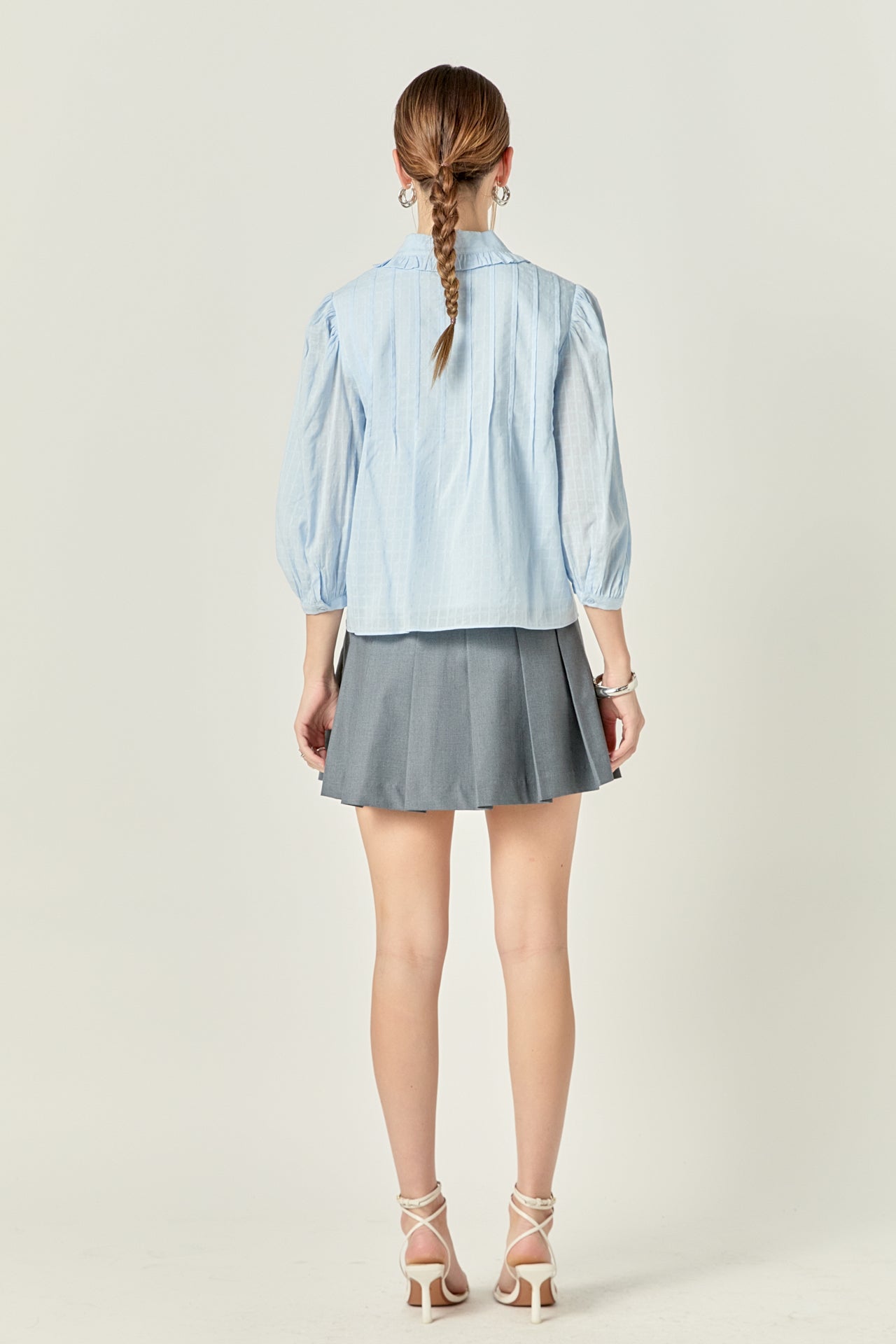 ENGLISH FACTORY - English Factory - Ruffled Collar Blouse - SHIRTS & BLOUSES available at Objectrare