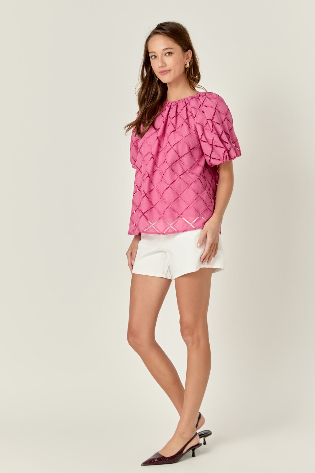 ENGLISH FACTORY - Embroidered Cotton Top - TOPS available at Objectrare