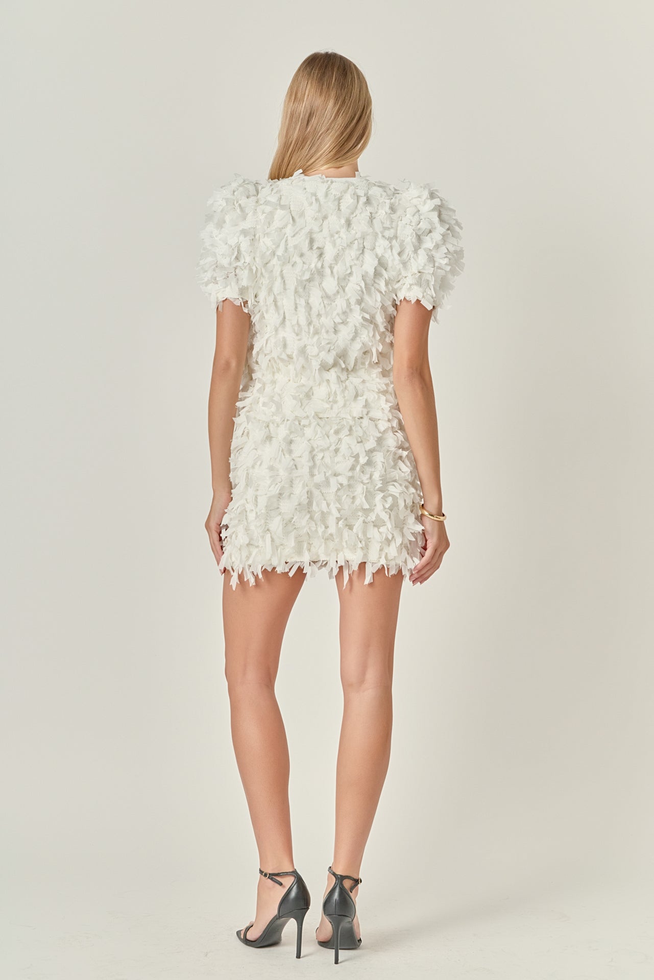 ENGLISH FACTORY - Premium Textured Ribbon Top - BLOUSES available at Objectrare