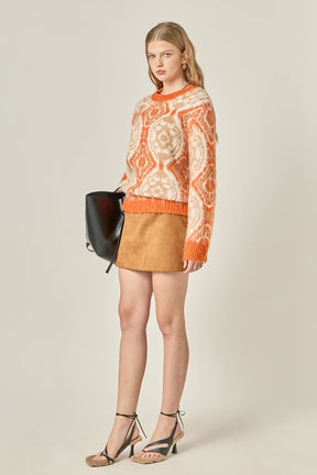 ENGLISH FACTORY - Brushed Mohair Tie Dye Sweater - SWEATERS & KNITS available at Objectrare