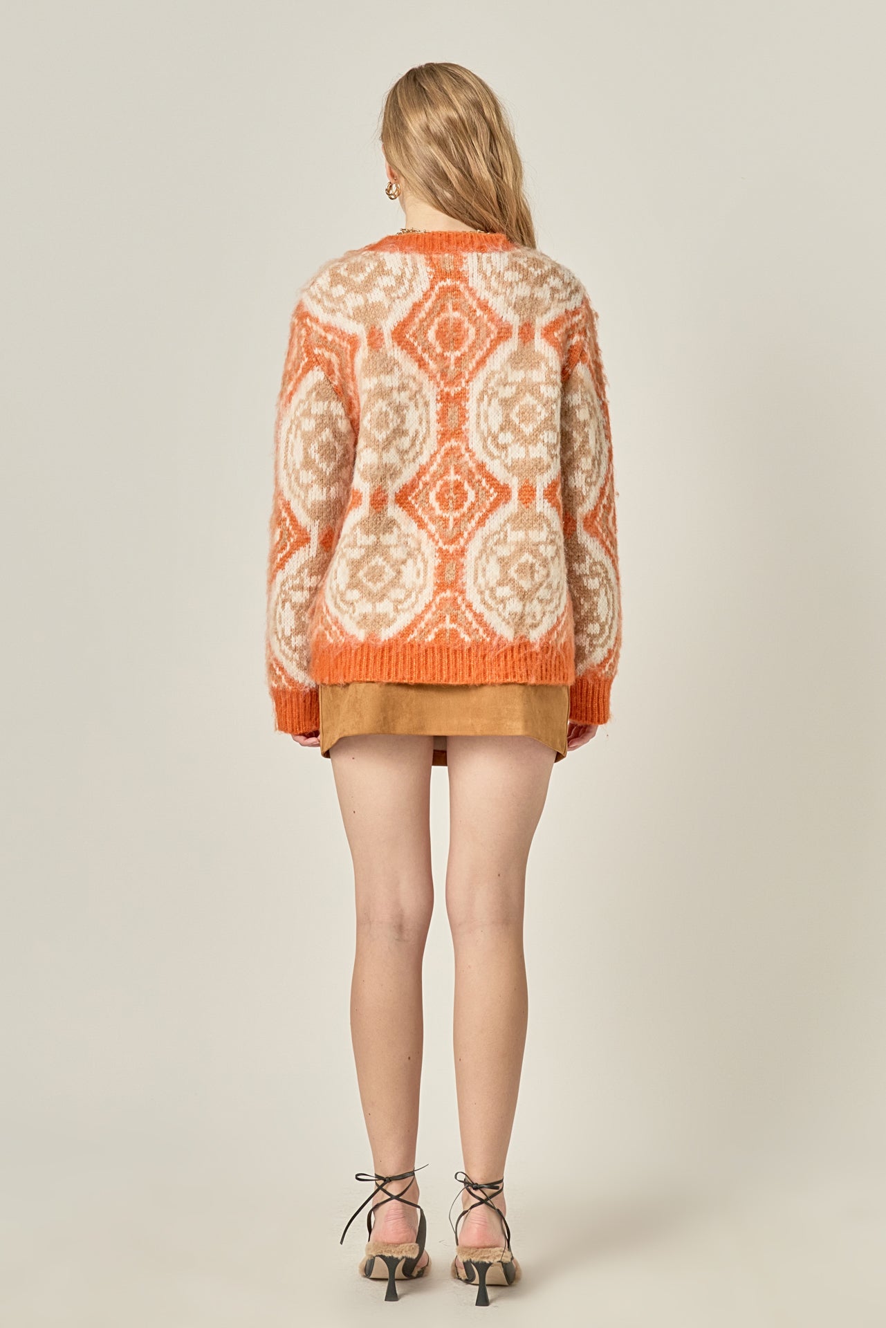 ENGLISH FACTORY - Brushed Mohair Tie Dye Sweater - SWEATERS & KNITS available at Objectrare