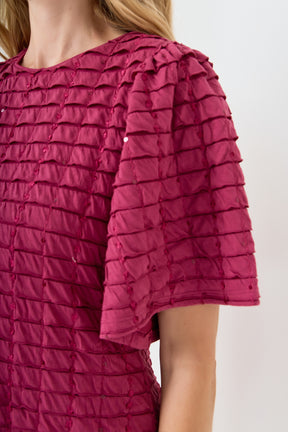 ENGLISH FACTORY - Tiered Jersey Mini Dress With Embroidery - DRESSES available at Objectrare