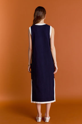 ENGLISH FACTORY - Nicole Knit Midi Dress - DRESSES available at Objectrare