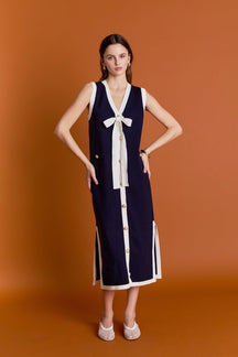 ENGLISH FACTORY - Nicole Knit Midi Dress - DRESSES available at Objectrare