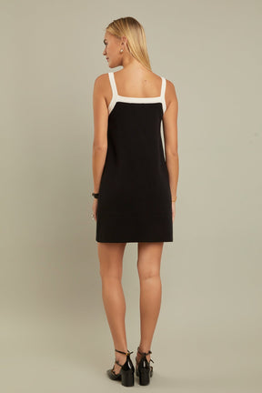 ENGLISH FACTORY - Knit Mini Dress With Pockets - DRESSES available at Objectrare