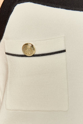 ENGLISH FACTORY - Knit Mini Dress With Pockets - DRESSES available at Objectrare