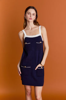 Alice Knit Mini Dress With Pockets