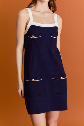 Alice Knit Mini Dress With Pockets
