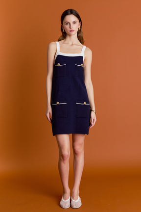 Alice Knit Mini Dress With Pockets