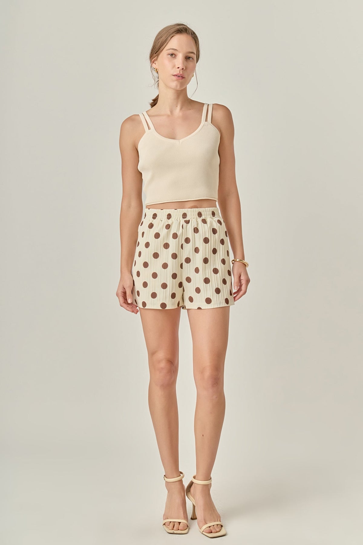 Textured Dots Shorts