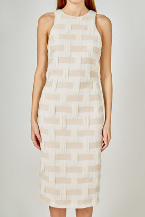 ENDLESS ROSE - Racer Back Neck Midi Dress - DRESSES available at Objectrare