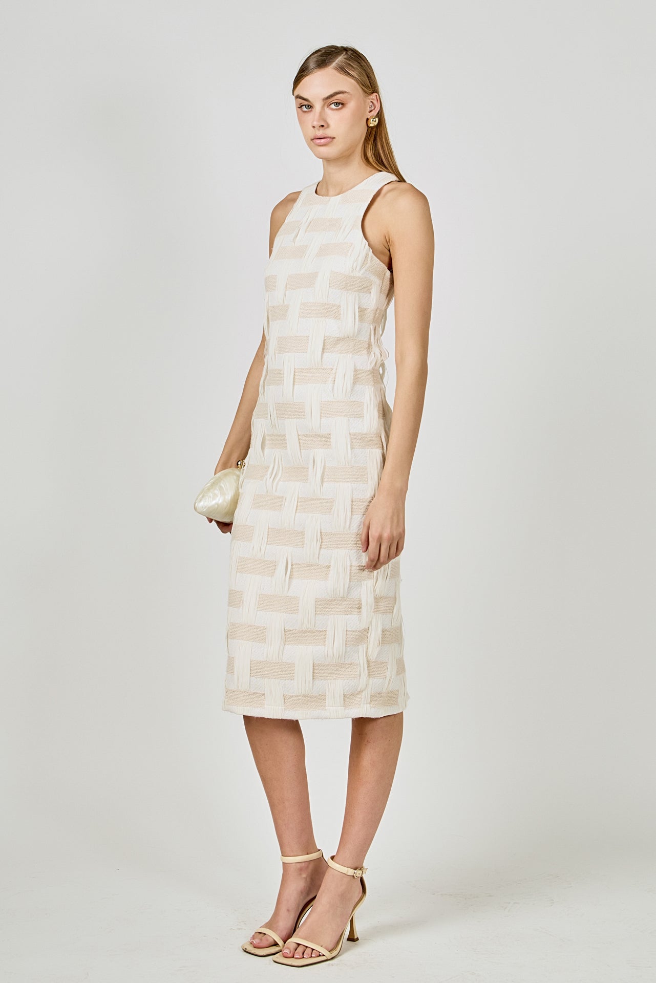 ENDLESS ROSE - Racer Back Neck Midi Dress - DRESSES available at Objectrare