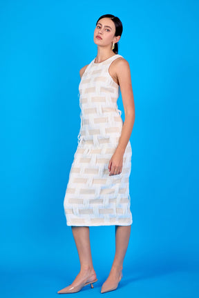 ENDLESS ROSE - Racer Back Neck Midi Dress - DRESSES available at Objectrare