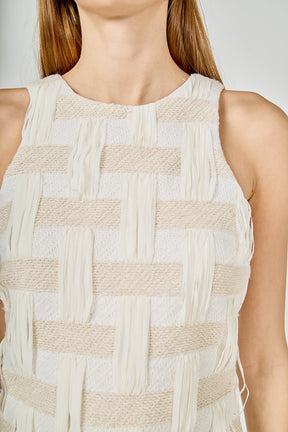 ENDLESS ROSE - Racer Back Neck Midi Dress - DRESSES available at Objectrare