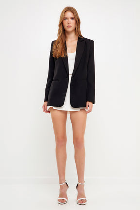 ENGLISH FACTORY - Single Breasted Blazer - BLAZERS available at Objectrare