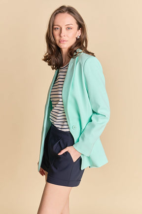 Single-Breasted Blazer