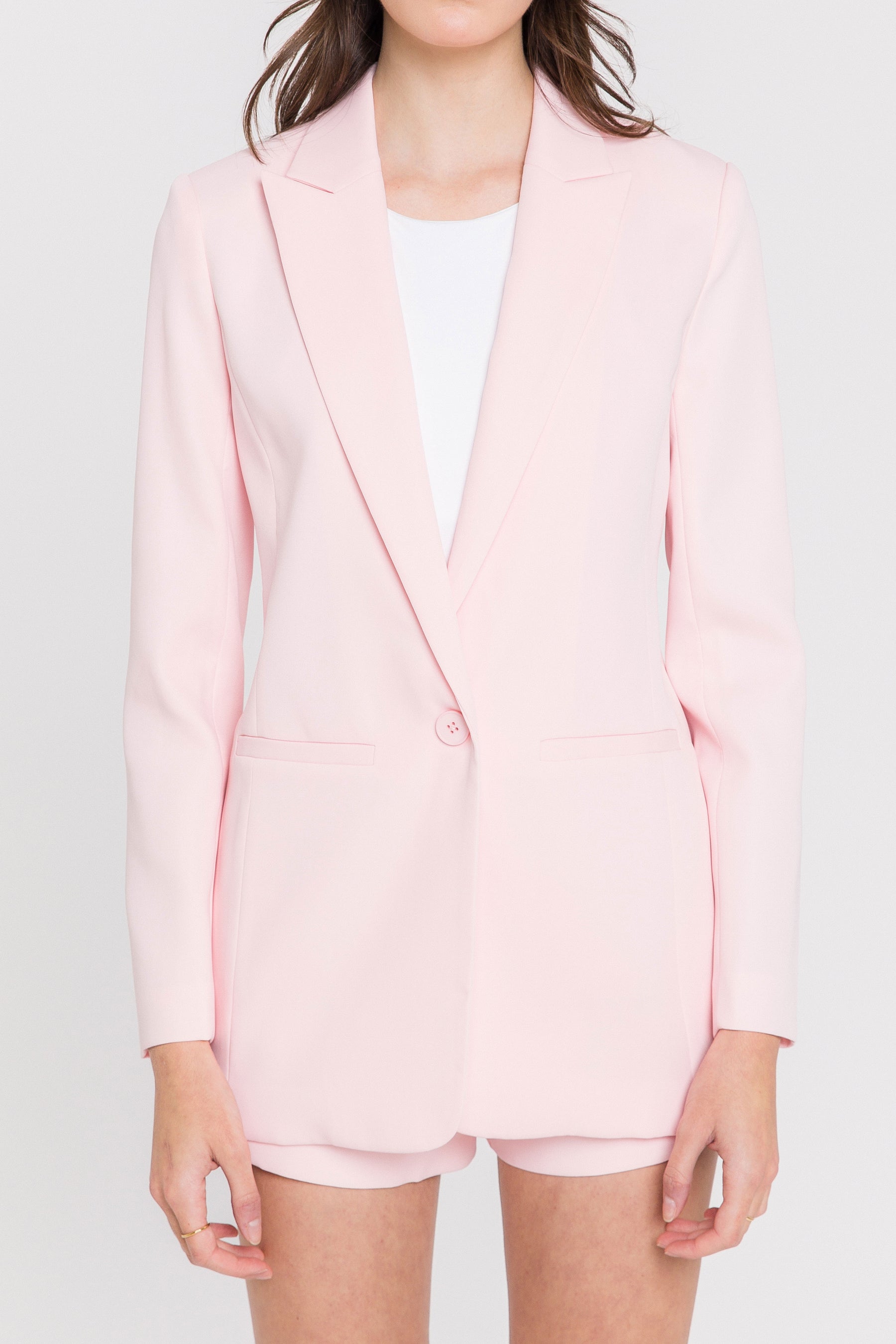 Endless Rose - Single-Breasted Blazer