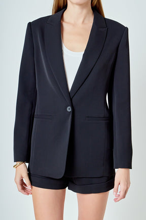 Single-Breasted Blazer