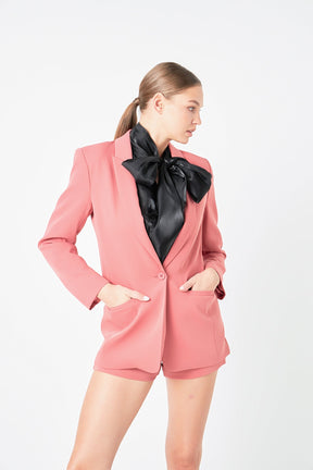 Endless Rose - Single-Breasted Blazer