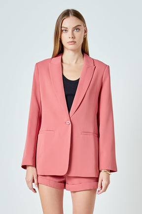 Single-Breasted Blazer