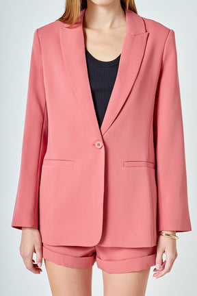 ENDLESS ROSE - Single-Breasted Blazer - BLAZERS available at Objectrare