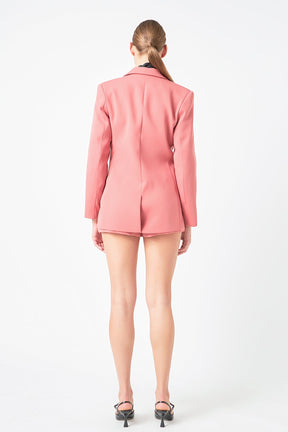 Endless Rose - Single-Breasted Blazer