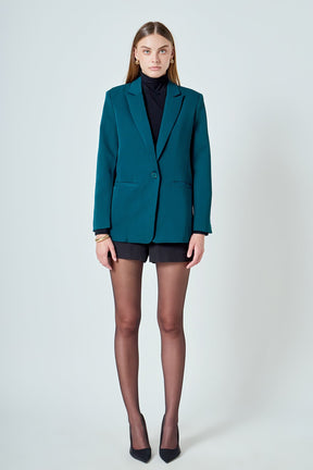 Single-Breasted Blazer